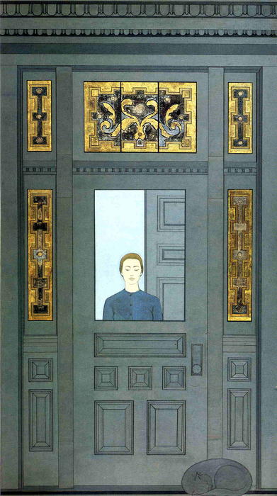 Wikioo.org – L'Enciclopedia delle Belle Arti - Pittura, Opere di Will Barnet - La porta