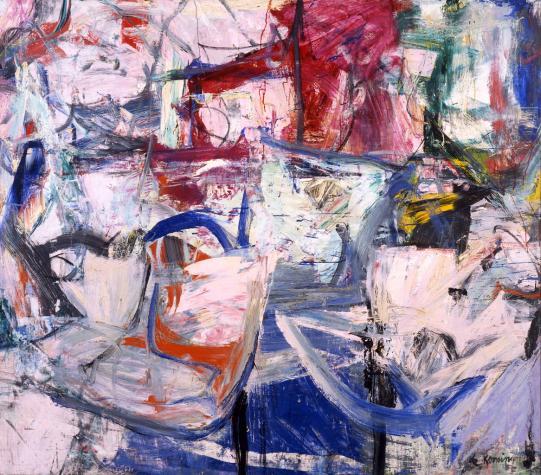 Wikioo.org - The Encyclopedia of Fine Arts - Painting, Artwork by Willem De Kooning - Saturday Night