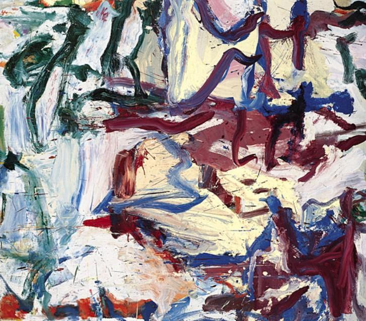 WikiOO.org - Енциклопедия за изящни изкуства - Живопис, Произведения на изкуството Willem De Kooning - Whose Name Was Writ in Water