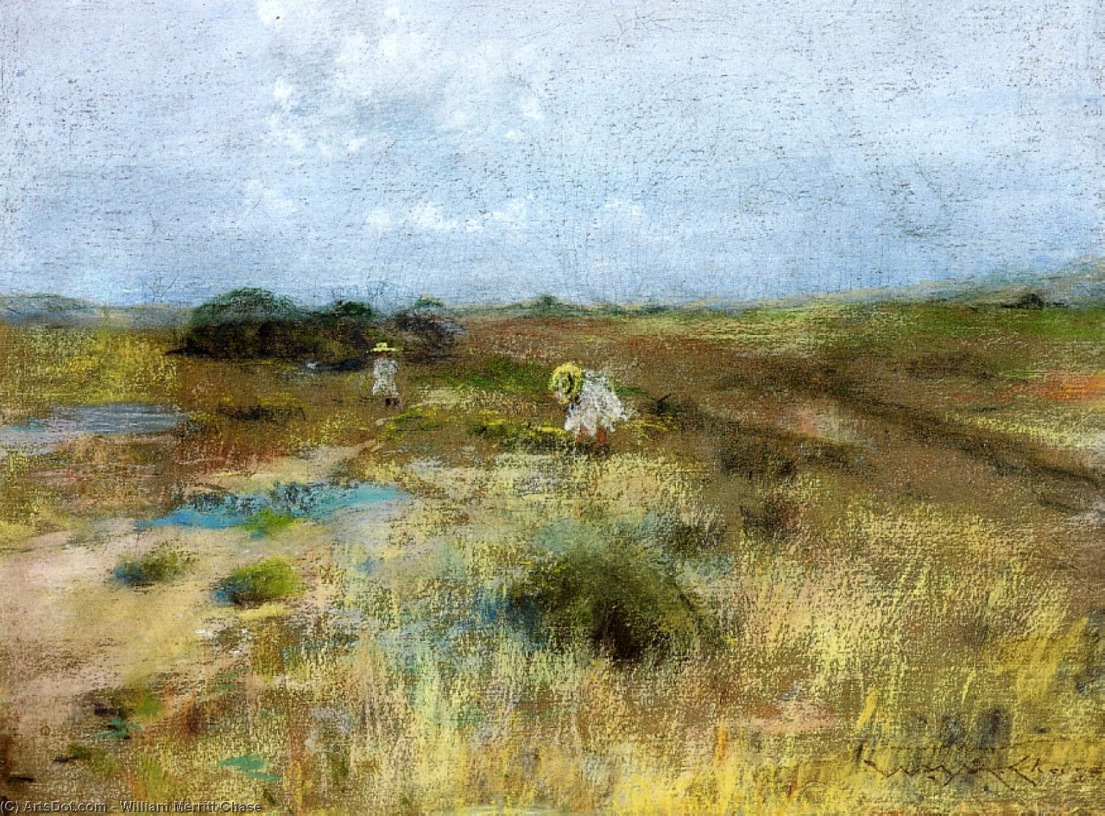 Wikioo.org - The Encyclopedia of Fine Arts - Painting, Artwork by William Merritt Chase - October