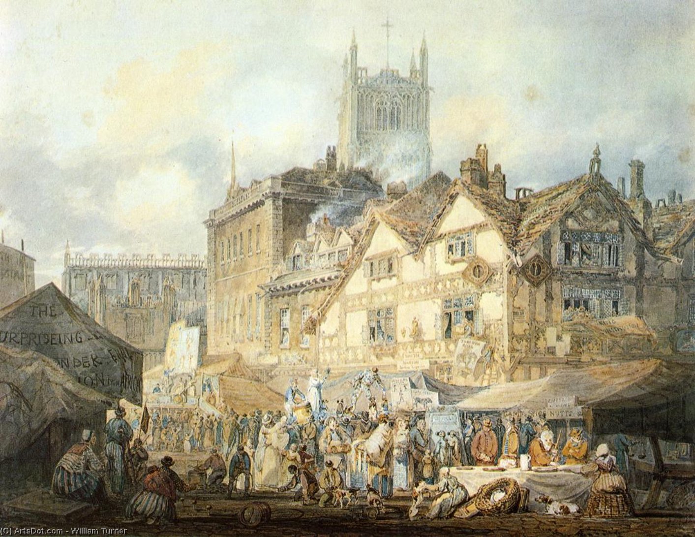 Wikioo.org - The Encyclopedia of Fine Arts - Painting, Artwork by William Turner - Wolverhampton, Staffordshire