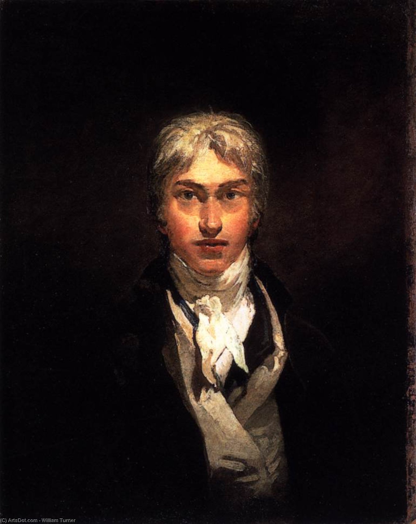 Wikioo.org - The Encyclopedia of Fine Arts - Painting, Artwork by William Turner - Self-Portrait