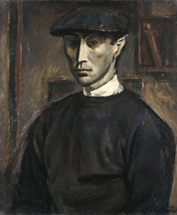 WikiOO.org - Encyclopedia of Fine Arts - Lukisan, Artwork Yiannis Moralis - Self Portrait