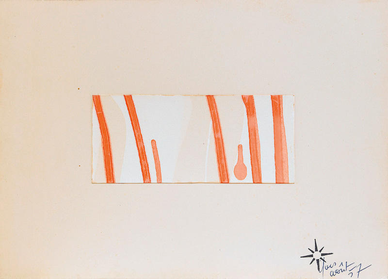 WikiOO.org - Encyclopedia of Fine Arts - Malba, Artwork Yves Klein - Untitled Drawing