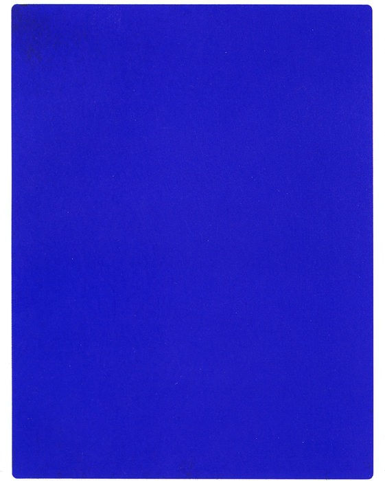 WikiOO.org - Encyclopedia of Fine Arts - Malba, Artwork Yves Klein - International Klein Blue