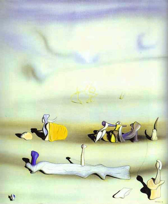 Wikioo.org - The Encyclopedia of Fine Arts - Painting, Artwork by Yves Tanguy - Tomorrow