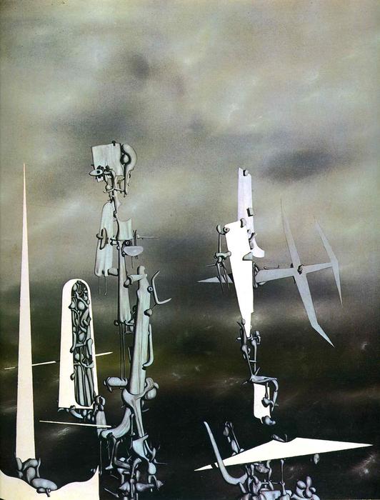 Wikioo.org - The Encyclopedia of Fine Arts - Painting, Artwork by Yves Tanguy - Phantoms