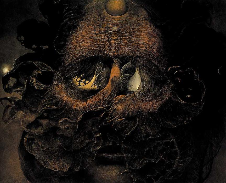 WikiOO.org - Encyclopedia of Fine Arts - Maleri, Artwork Zdislav Beksinski - Untitled (37)