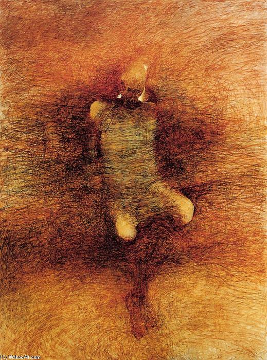 Wikioo.org - The Encyclopedia of Fine Arts - Painting, Artwork by Zdislav Beksinski - Untitled (73)