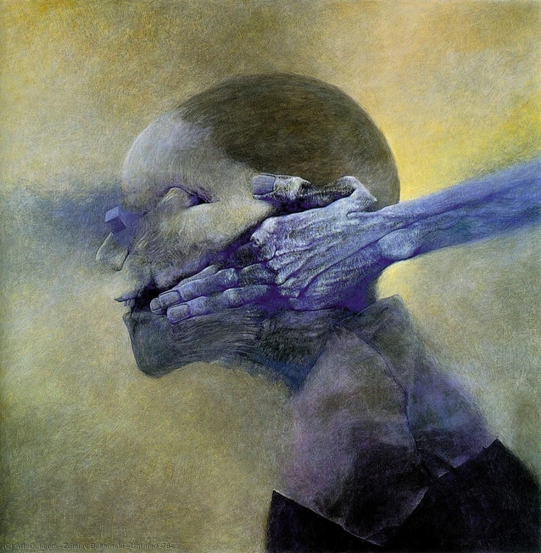 WikiOO.org - Енциклопедія образотворчого мистецтва - Живопис, Картини
 Zdislav Beksinski - Untitled (76)