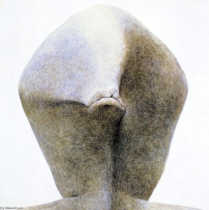 Wikioo.org – La Enciclopedia de las Bellas Artes - Pintura, Obras de arte de Zdislav Beksinski - Sin título 88