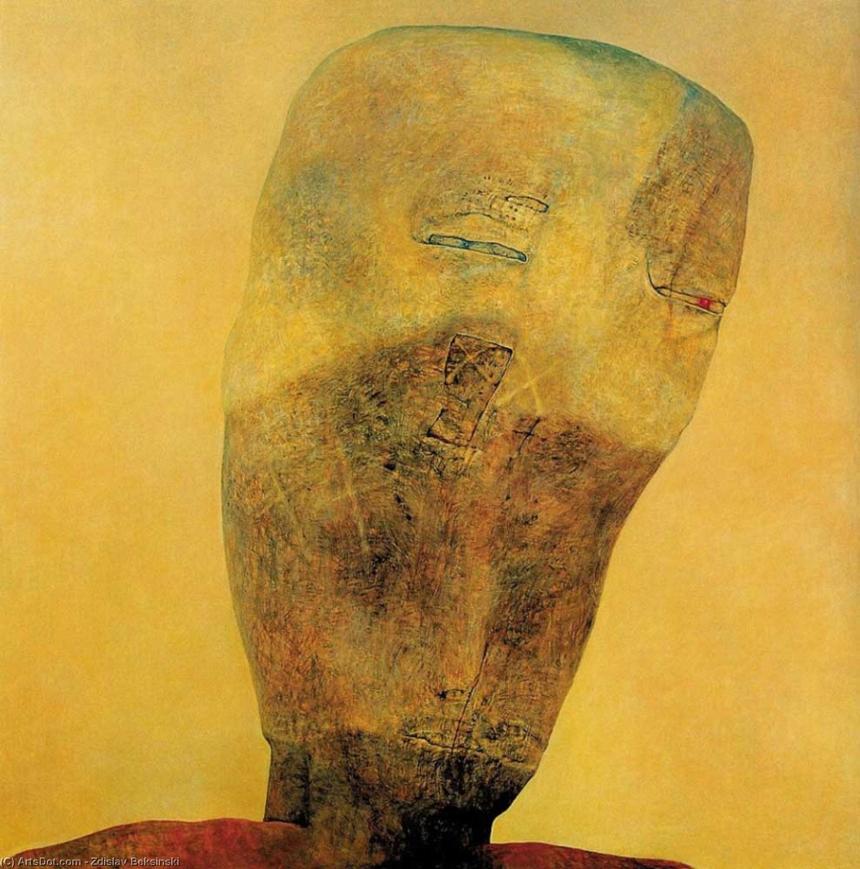 WikiOO.org - Encyclopedia of Fine Arts - Maalaus, taideteos Zdislav Beksinski - Untitled (94)