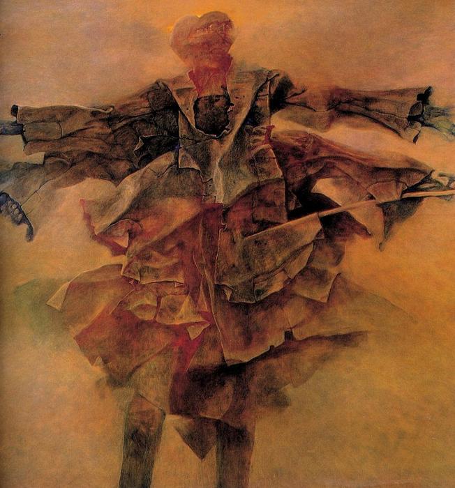 Wikioo.org – L'Enciclopedia delle Belle Arti - Pittura, Opere di Zdislav Beksinski - senza titolo 115