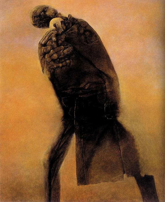 WikiOO.org - Encyclopedia of Fine Arts - Maleri, Artwork Zdislav Beksinski - Untitled (129)