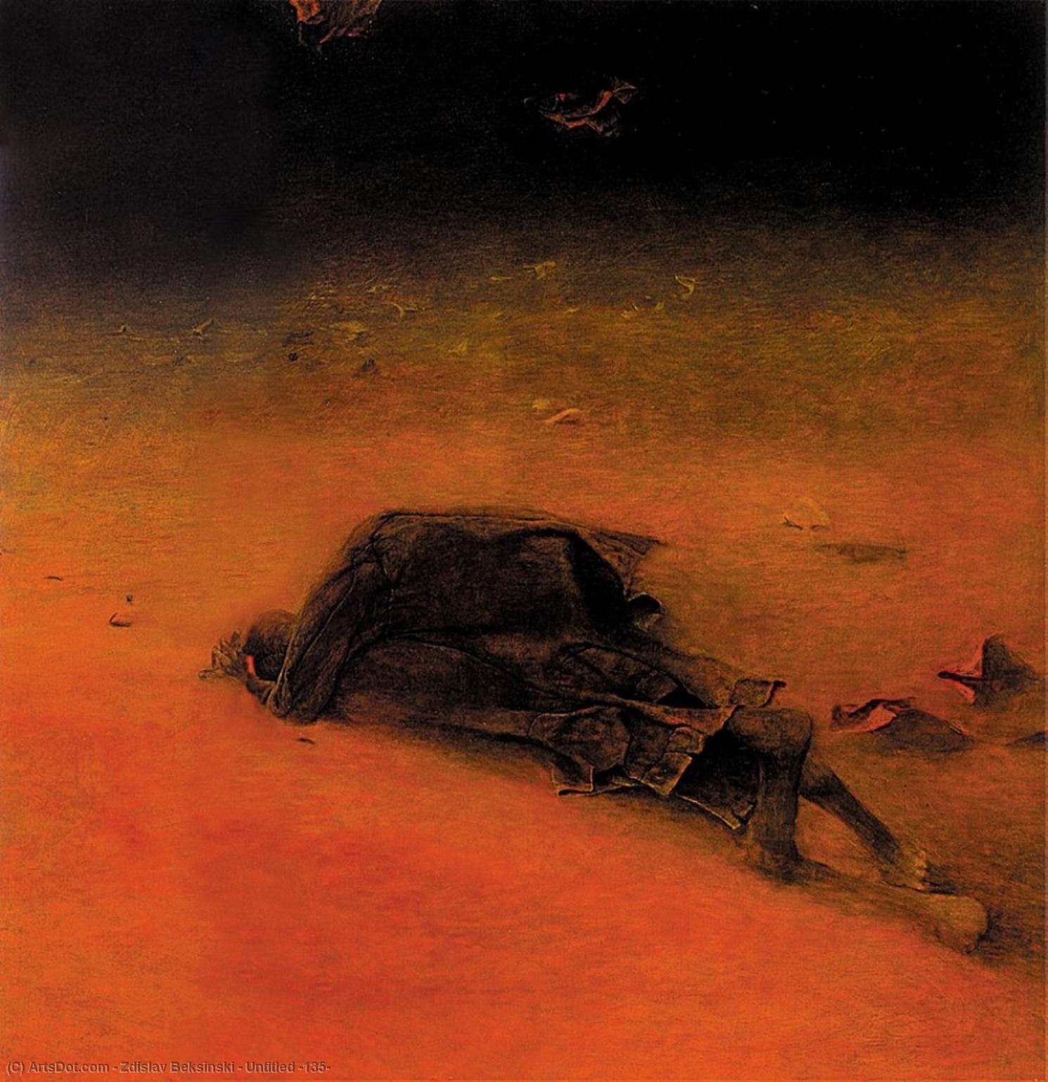 WikiOO.org - Encyclopedia of Fine Arts - Malba, Artwork Zdislav Beksinski - Untitled (135)