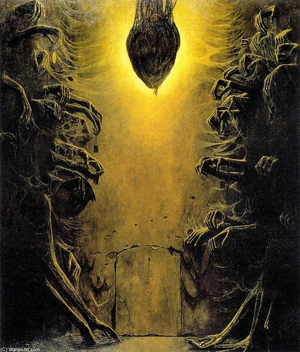 WikiOO.org - Енциклопедія образотворчого мистецтва - Живопис, Картини
 Zdislav Beksinski - Untitled (139)