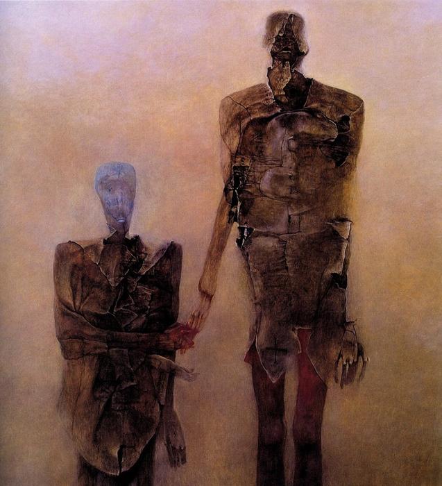 Wikioo.org - สารานุกรมวิจิตรศิลป์ - จิตรกรรม Zdislav Beksinski - Untitled (142)