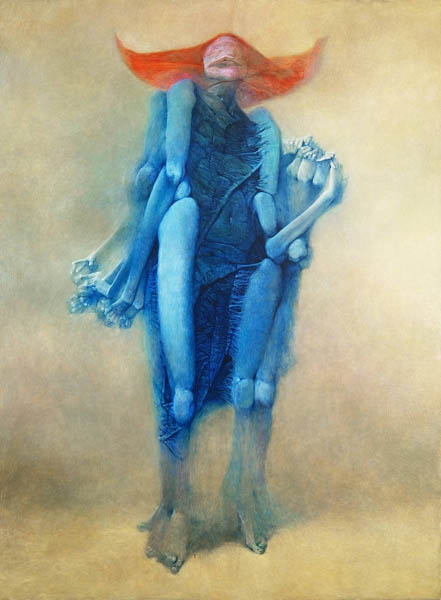 WikiOO.org - אנציקלופדיה לאמנויות יפות - ציור, יצירות אמנות Zdislav Beksinski - Untitled (168)