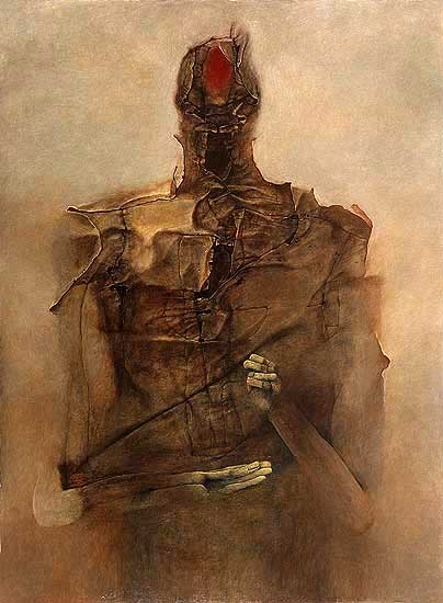WikiOO.org - دایره المعارف هنرهای زیبا - نقاشی، آثار هنری Zdislav Beksinski - Untitled (172)