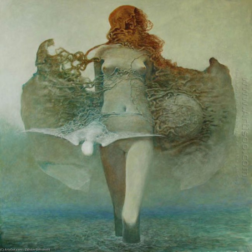 WikiOO.org - دایره المعارف هنرهای زیبا - نقاشی، آثار هنری Zdislav Beksinski - Untitled (226)