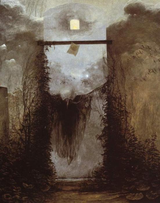 WikiOO.org - Енциклопедія образотворчого мистецтва - Живопис, Картини
 Zdislav Beksinski - Untitled (236)