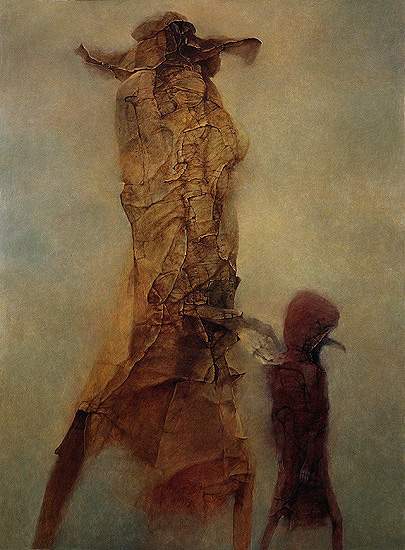 WikiOO.org - אנציקלופדיה לאמנויות יפות - ציור, יצירות אמנות Zdislav Beksinski - Untitled (300)