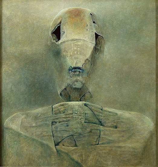 Wikioo.org - สารานุกรมวิจิตรศิลป์ - จิตรกรรม Zdislav Beksinski - Untitled (308)