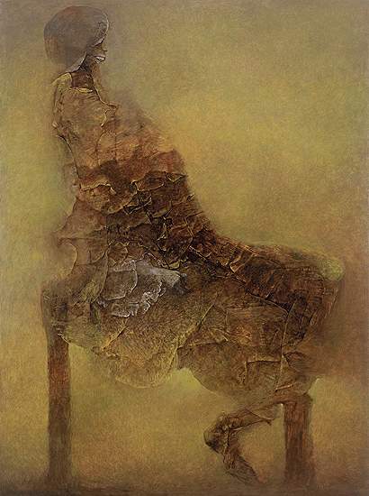 Wikioo.org - สารานุกรมวิจิตรศิลป์ - จิตรกรรม Zdislav Beksinski - Untitled (317)
