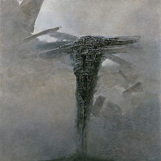 WikiOO.org - אנציקלופדיה לאמנויות יפות - ציור, יצירות אמנות Zdislav Beksinski - Untitled (325)