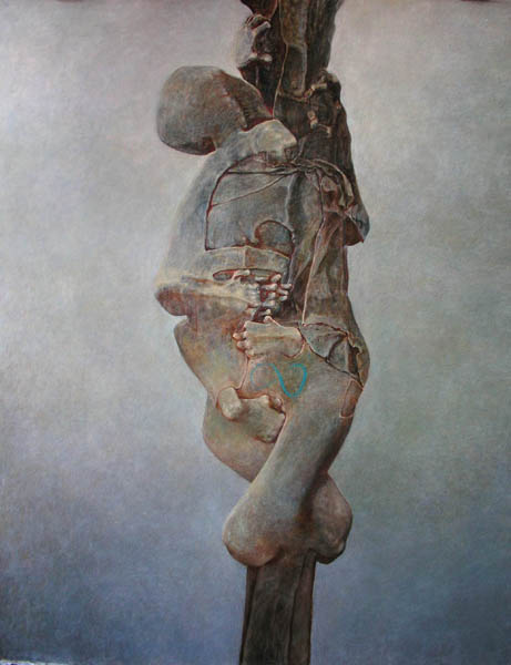 WikiOO.org - אנציקלופדיה לאמנויות יפות - ציור, יצירות אמנות Zdislav Beksinski - Untitled (345)
