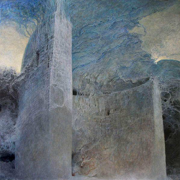 WikiOO.org - Enciklopedija dailės - Tapyba, meno kuriniai Zdislav Beksinski - Untitled (444)