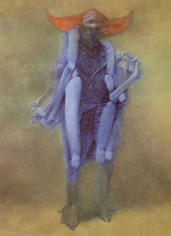 WikiOO.org - Енциклопедія образотворчого мистецтва - Живопис, Картини
 Zdislav Beksinski - Untitled (488)