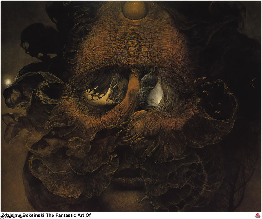 WikiOO.org - אנציקלופדיה לאמנויות יפות - ציור, יצירות אמנות Zdislav Beksinski - Untitled (489)