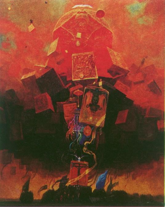 WikiOO.org - Енциклопедія образотворчого мистецтва - Живопис, Картини
 Zdislav Beksinski - Untitled (493)