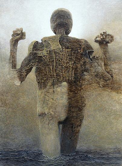WikiOO.org - دایره المعارف هنرهای زیبا - نقاشی، آثار هنری Zdislav Beksinski - Untitled (503)
