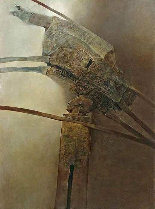 WikiOO.org - אנציקלופדיה לאמנויות יפות - ציור, יצירות אמנות Zdislav Beksinski - Untitled (515)