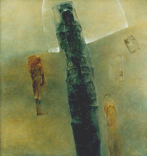 Wikioo.org - The Encyclopedia of Fine Arts - Painting, Artwork by Zdislav Beksinski - Untitled (525)