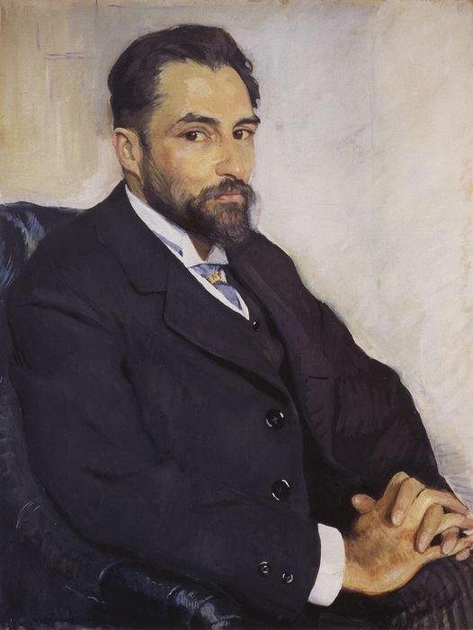 Wikioo.org - The Encyclopedia of Fine Arts - Painting, Artwork by Zinaida Serebriakova - Portrait of M. Benois 