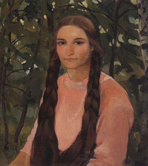 Wikioo.org - The Encyclopedia of Fine Arts - Painting, Artwork by Zinaida Serebriakova - Portrait of E.M. Edwards 