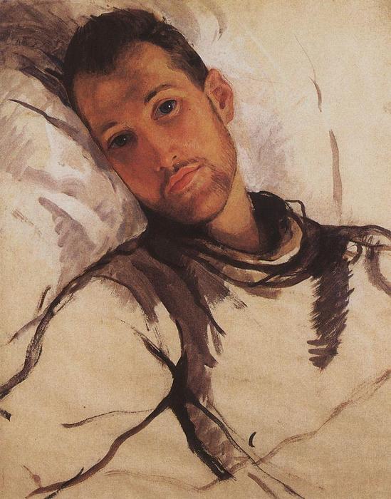 WikiOO.org – 美術百科全書 - 繪畫，作品 Zinaida Serebriakova - 肖像R.恩斯特