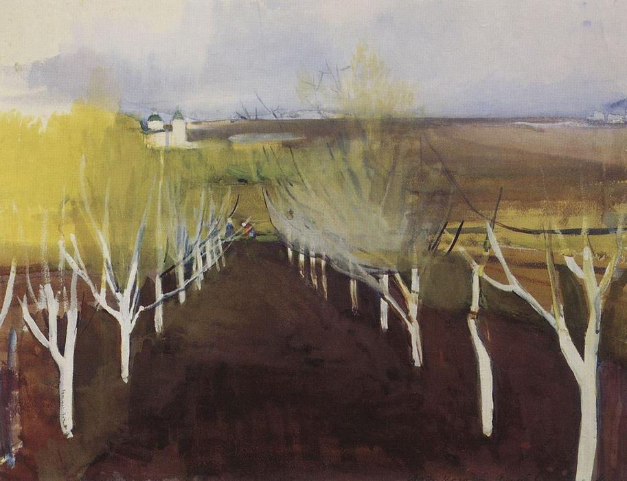 Wikioo.org - The Encyclopedia of Fine Arts - Painting, Artwork by Zinaida Serebriakova - Orchard 