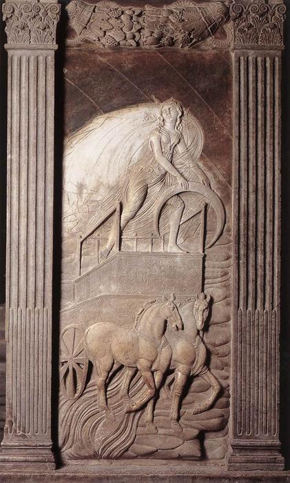 Wikioo.org - สารานุกรมวิจิตรศิลป์ - จิตรกรรม Agostino Di Duccio - The Moon