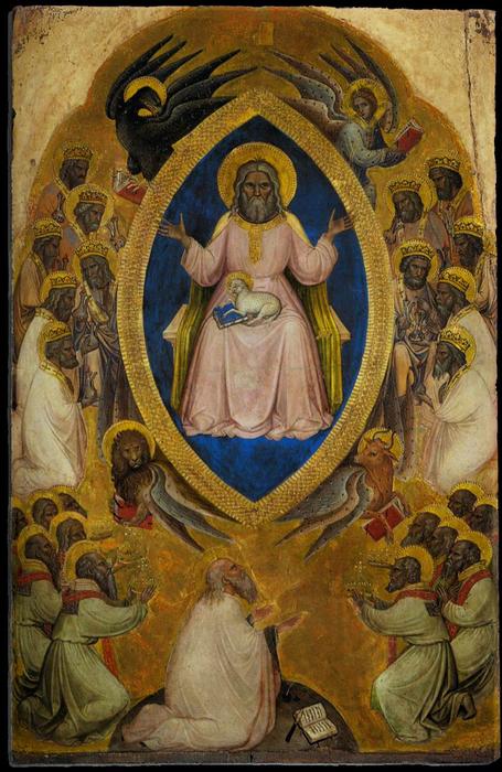 WikiOO.org - Encyclopedia of Fine Arts - Maľba, Artwork Jacobello Alberegno - Polyptych of the Apocalypse (central panel)