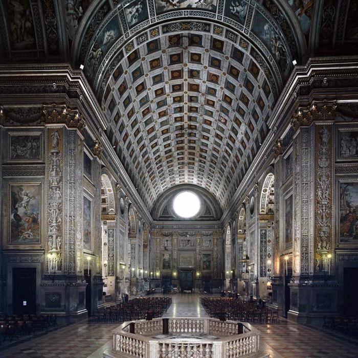 WikiOO.org - Encyclopedia of Fine Arts - Maalaus, taideteos Leon Battista Alberti - Interior
