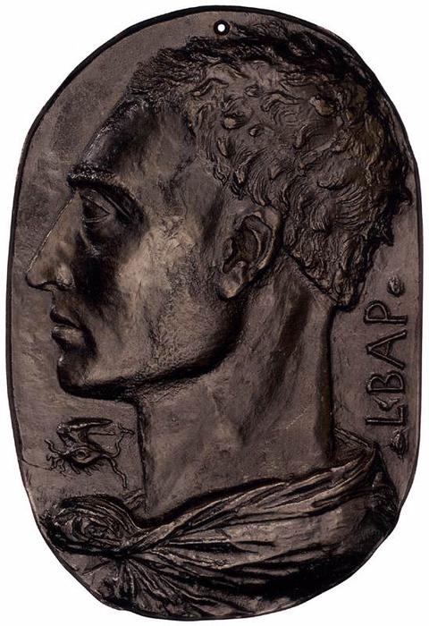 WikiOO.org - Encyclopedia of Fine Arts - Lukisan, Artwork Leon Battista Alberti - Self-Portrait