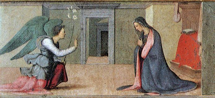 Wikioo.org - The Encyclopedia of Fine Arts - Painting, Artwork by Mariotto Albertinelli - Annunciation