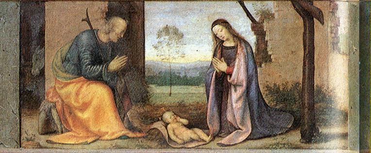 WikiOO.org - Encyclopedia of Fine Arts - Maleri, Artwork Mariotto Albertinelli - Birth of Christ