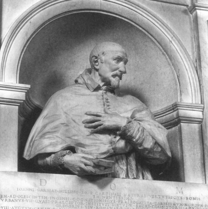 WikiOO.org - Encyclopedia of Fine Arts - Malba, Artwork Alessandro Algardi - Bust of Cardinal Giovanni Garzia Mellini