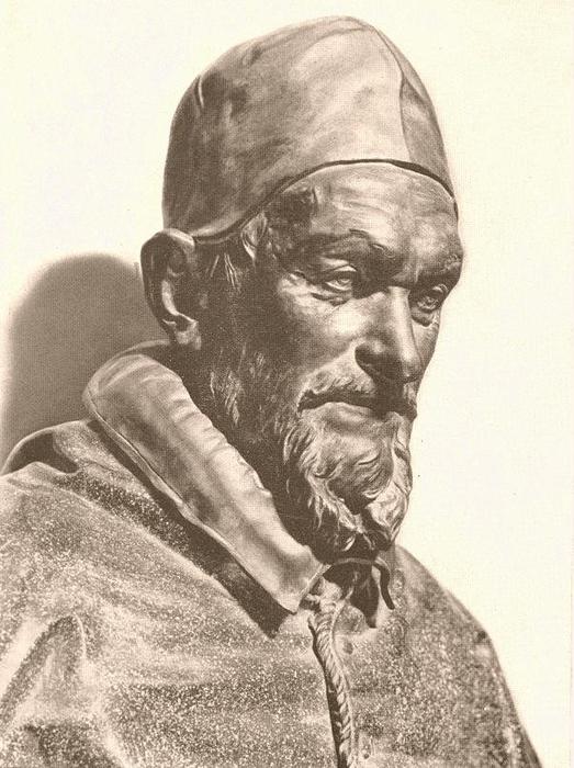 Wikioo.org - สารานุกรมวิจิตรศิลป์ - จิตรกรรม Alessandro Algardi - Bust of Pope Innocent X