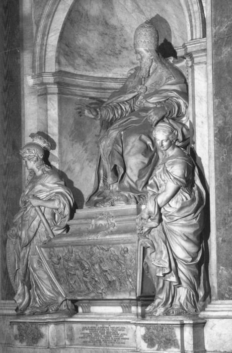 Wikioo.org – La Enciclopedia de las Bellas Artes - Pintura, Obras de arte de Alessandro Algardi - Monumento del Papa León XI